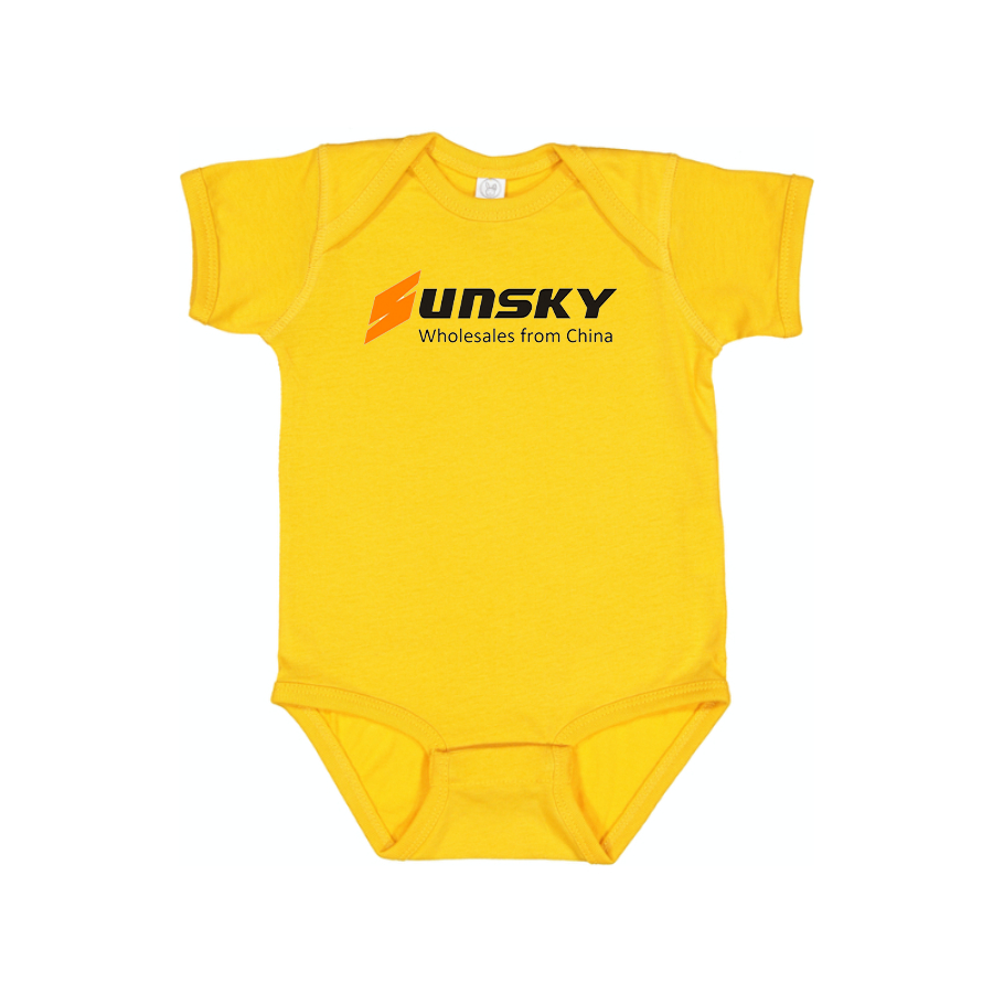 SUNSKY Logo Baby Onesie Romper