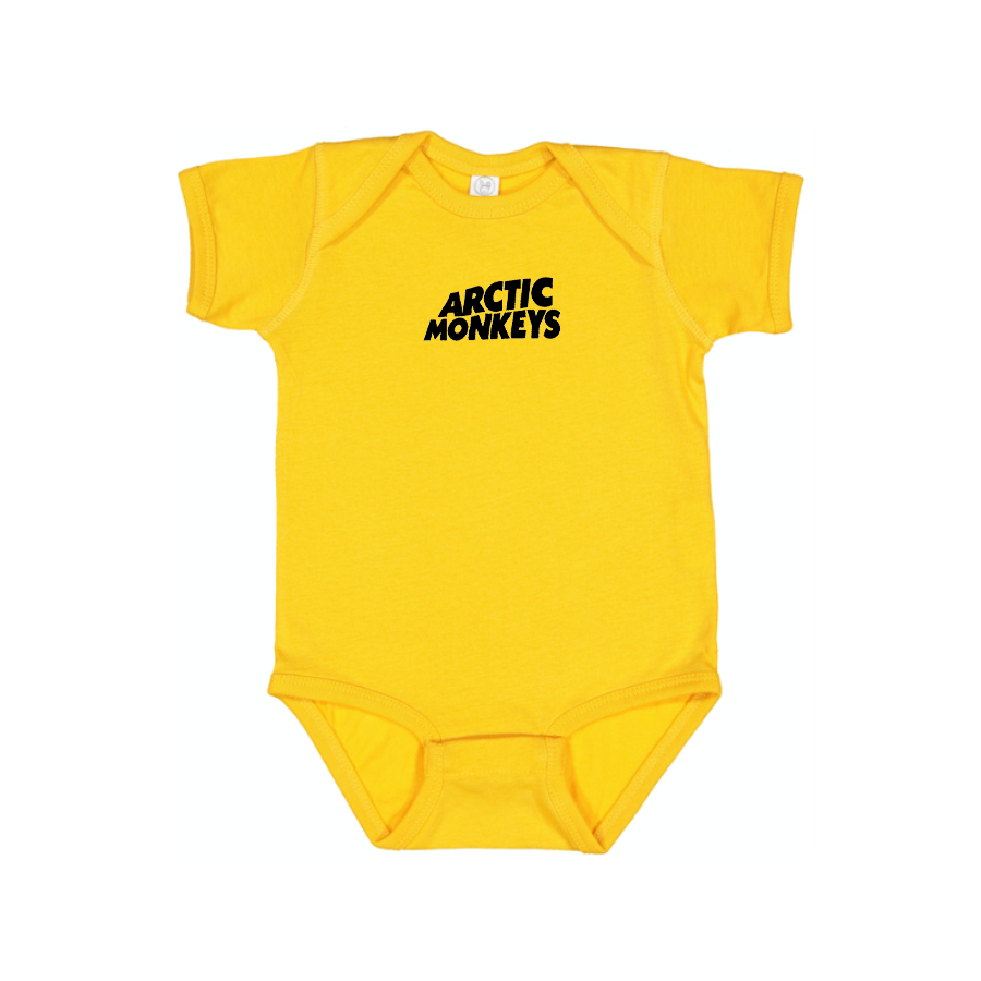 Arctic Monkeys  Logo Baby Onesie Romper