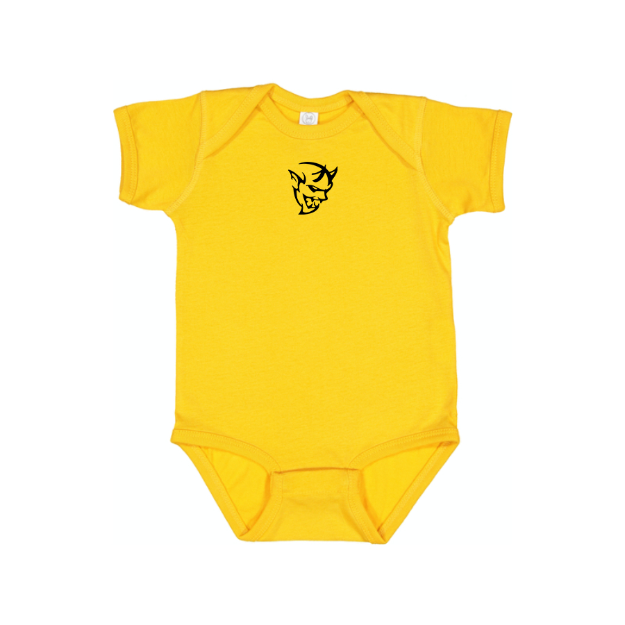 Dodge Demon Logo Baby Onesie Romper