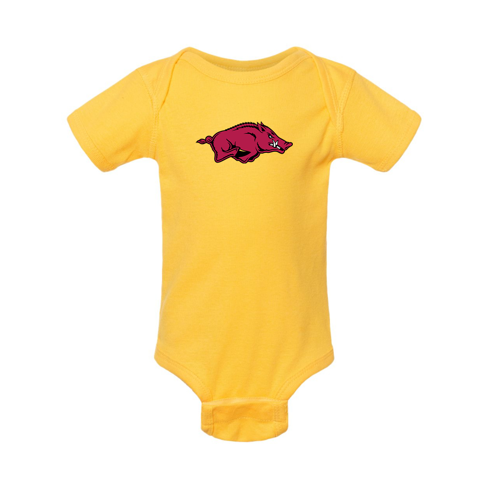 Arkansas Razorbacks Rabbit Skins Infant Baby Rib Bodysuit