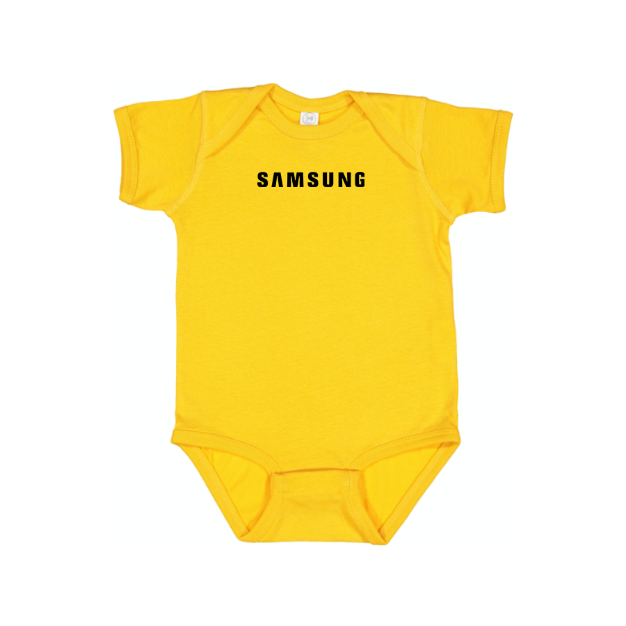 Samsung Simple Logo Baby Onesie Romper