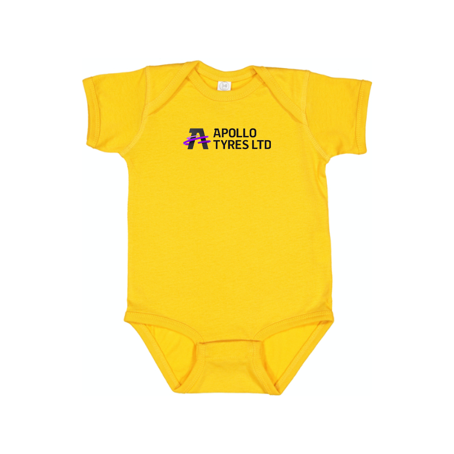 Apollo Tyres Logo Baby Onesie Romper