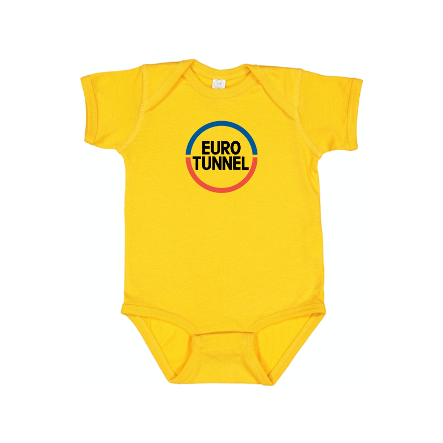 Eurotunnel   Logo Baby Onesie Romper