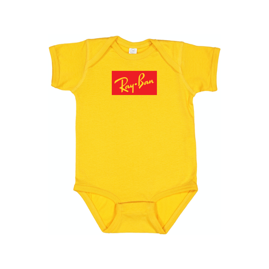 Ray Ban Logo Baby Onesie Romper