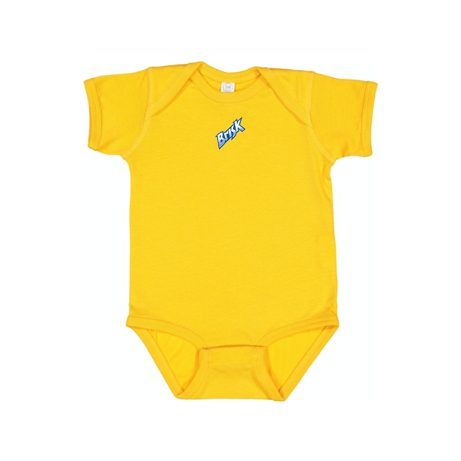 Brisk Logo Baby Onesie Romper