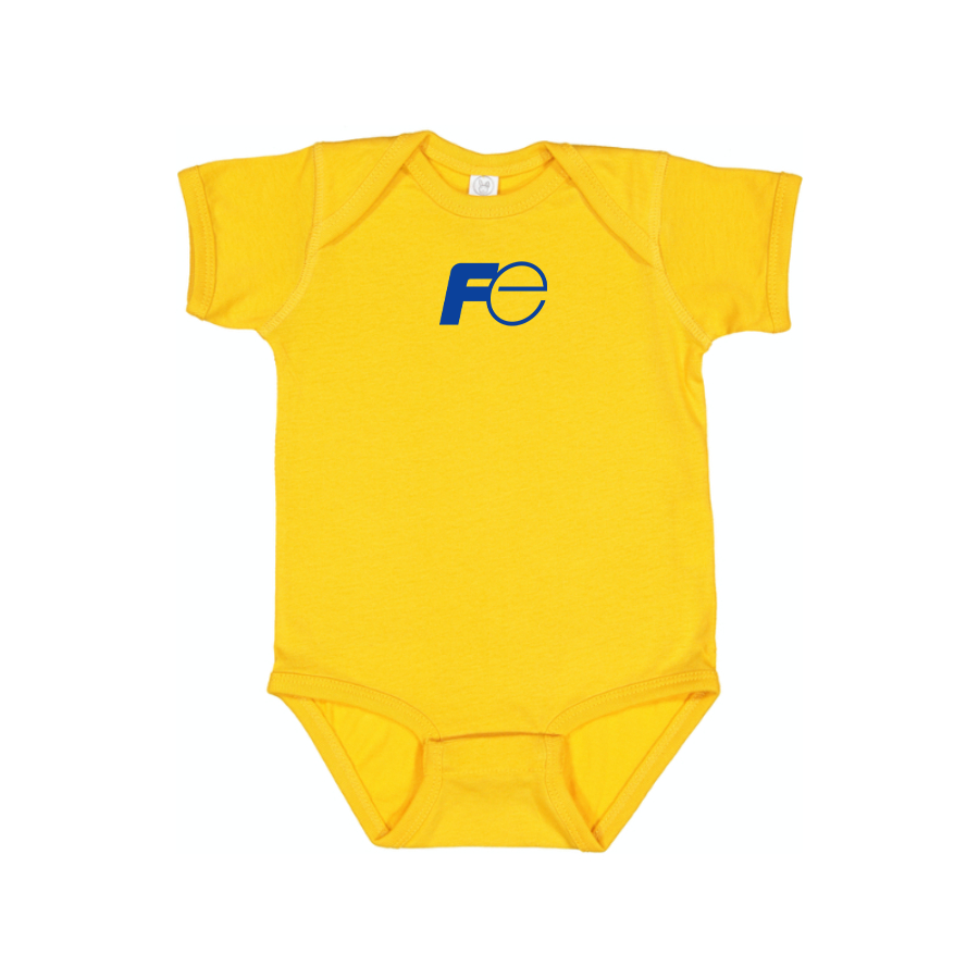 Fuji-Electric   Logo Baby Onesie Romper