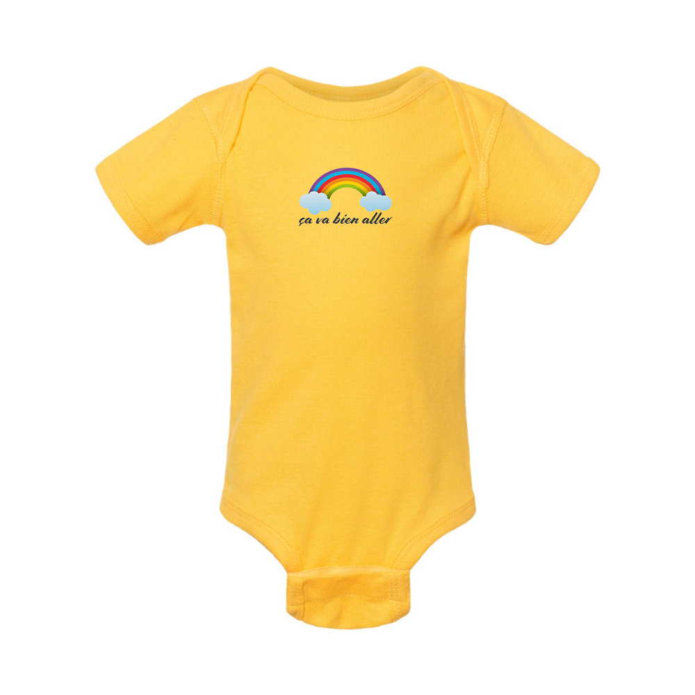 Ça va bien aller Rabbit Skins Infant Baby Rib Bodysuit