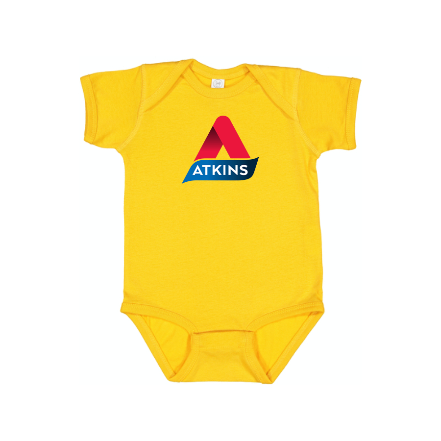 Atkins Logo Baby Onesie Romper