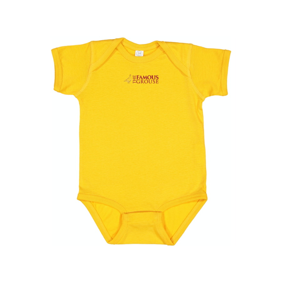 Famous Grouse Logo Baby Onesie Romper