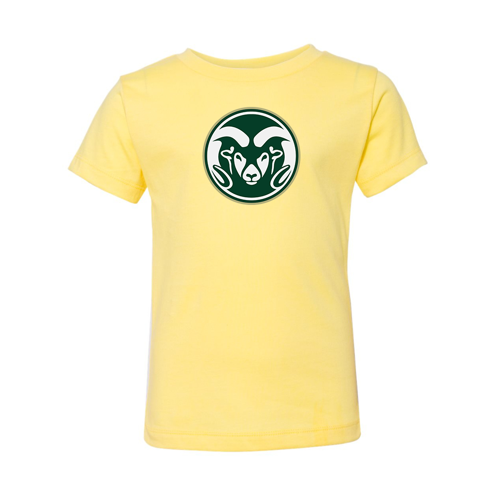 Colorado State Rams BELLA  CANVAS Toddler Jersey Tee