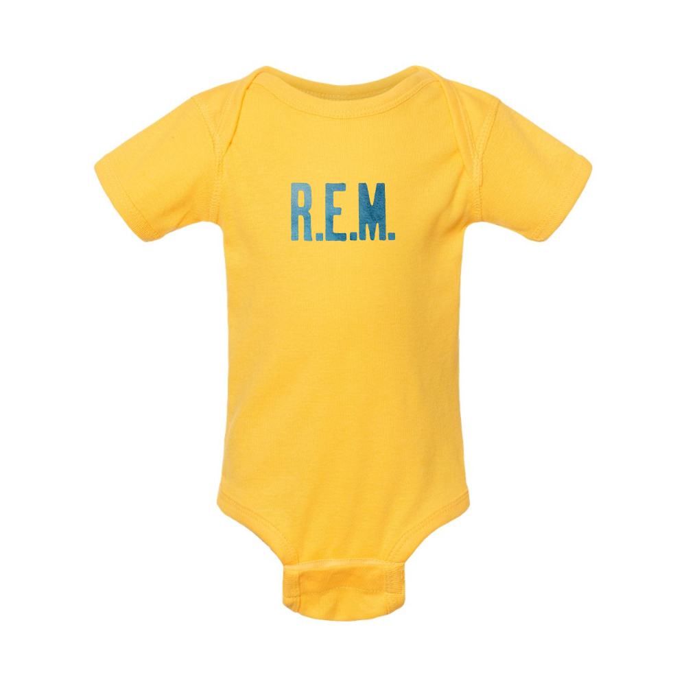 R.E.M. Blue  Rabbit Skins Infant Baby Rib Bodysuit