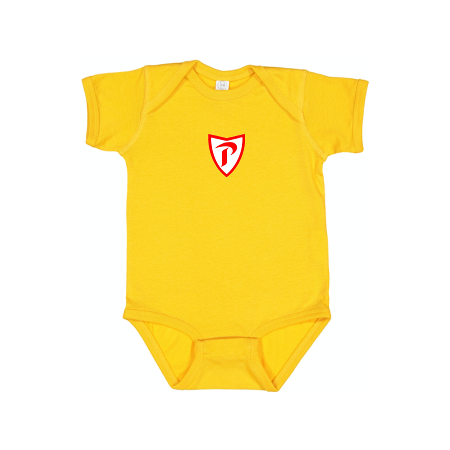 Prince Motor Company  Logo Baby Onesie Romper