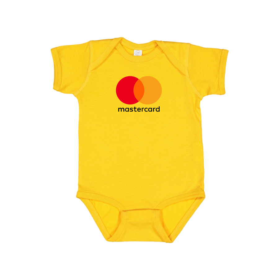Mastercard Logo  Baby Onesie Romper