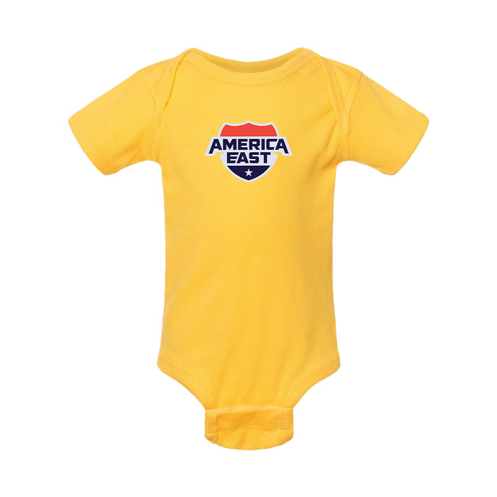 America East Conference  Rabbit Skins Infant Baby Rib Bodysuit