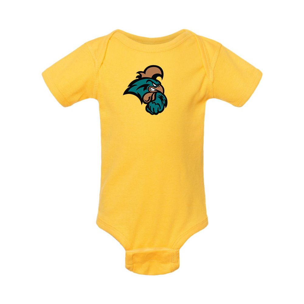 Coastal Carolina Chanticleers Rabbit Skins Infant Baby Rib Bodysuit