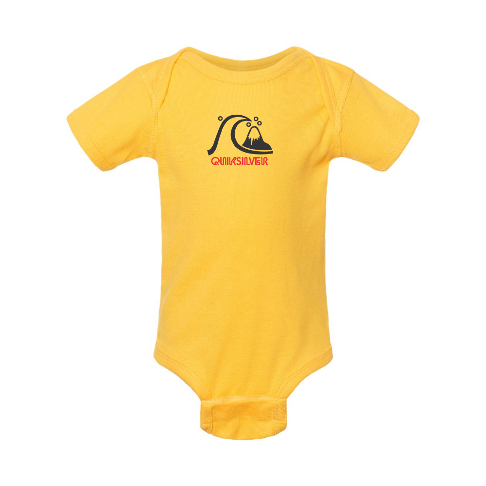 Quicksilver Rabbit Skins Infant Baby Rib Bodysuit