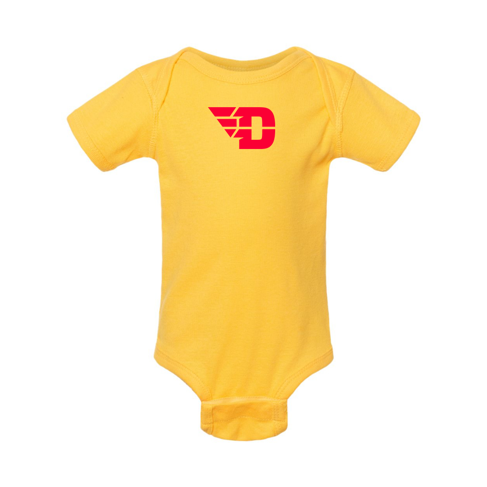 Dayton Flyers  Rabbit Skins Infant Baby Rib Bodysuit