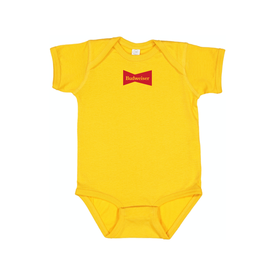 Budweiser Logo Baby Onesie Romper