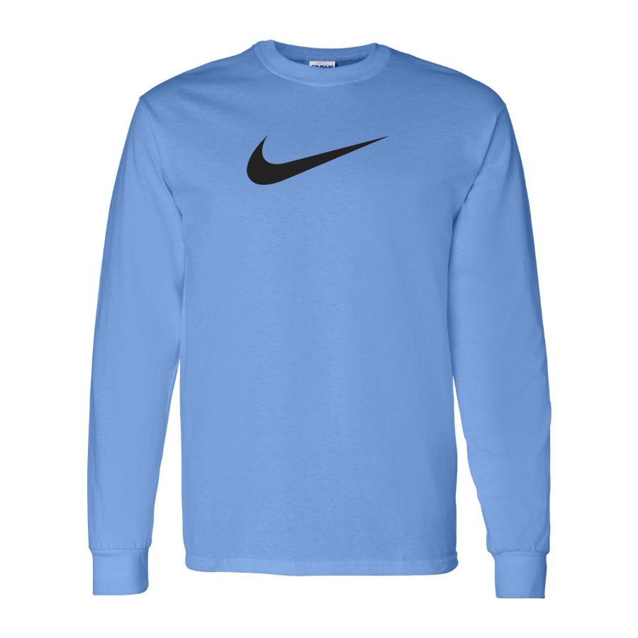 Men's Nike Wave Logo Cotton Long Sleeve T-Shirt